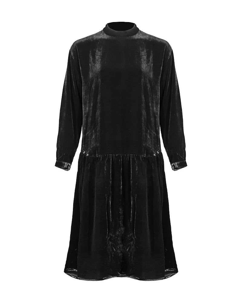 Eileen Fisher Velvet Drop Waist Dress