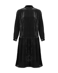 Eileen Fisher Velvet Drop Waist Dress