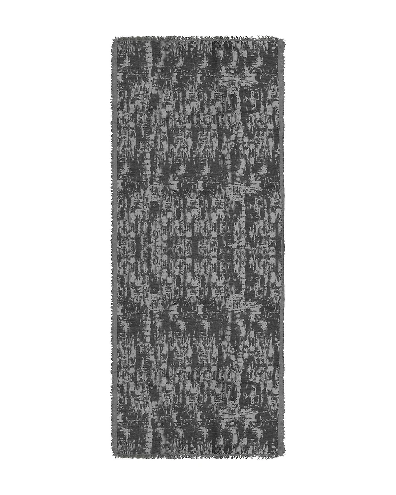 Wool Cashmere Linen Rectangle Scarf