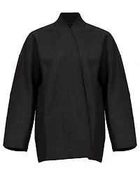 Wool High Collar Jacket