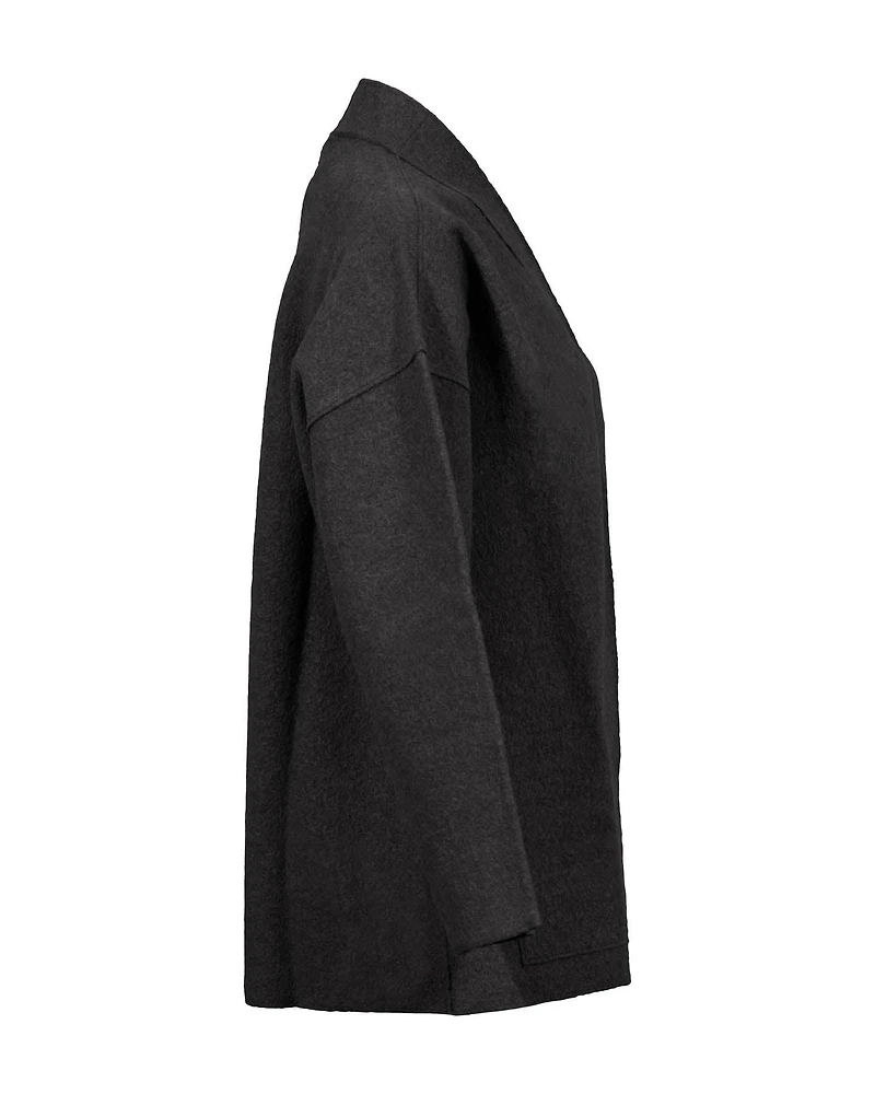 Wool High Collar Jacket