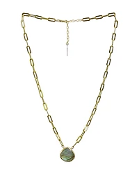 ARA Labradorite Charm Necklace