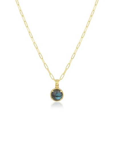 Cabochon Labradorite Necklace