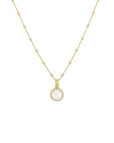 Cabochon Moonstone Necklace