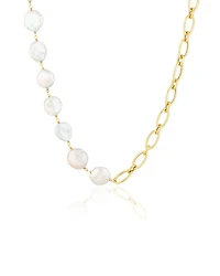 Ellie Half & Half Necklace