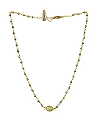 Libi Oval Necklace-Gold