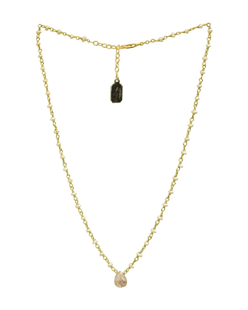 Lori Gold Pearl Necklace