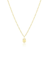 Sprinkle Lock Charm Necklace