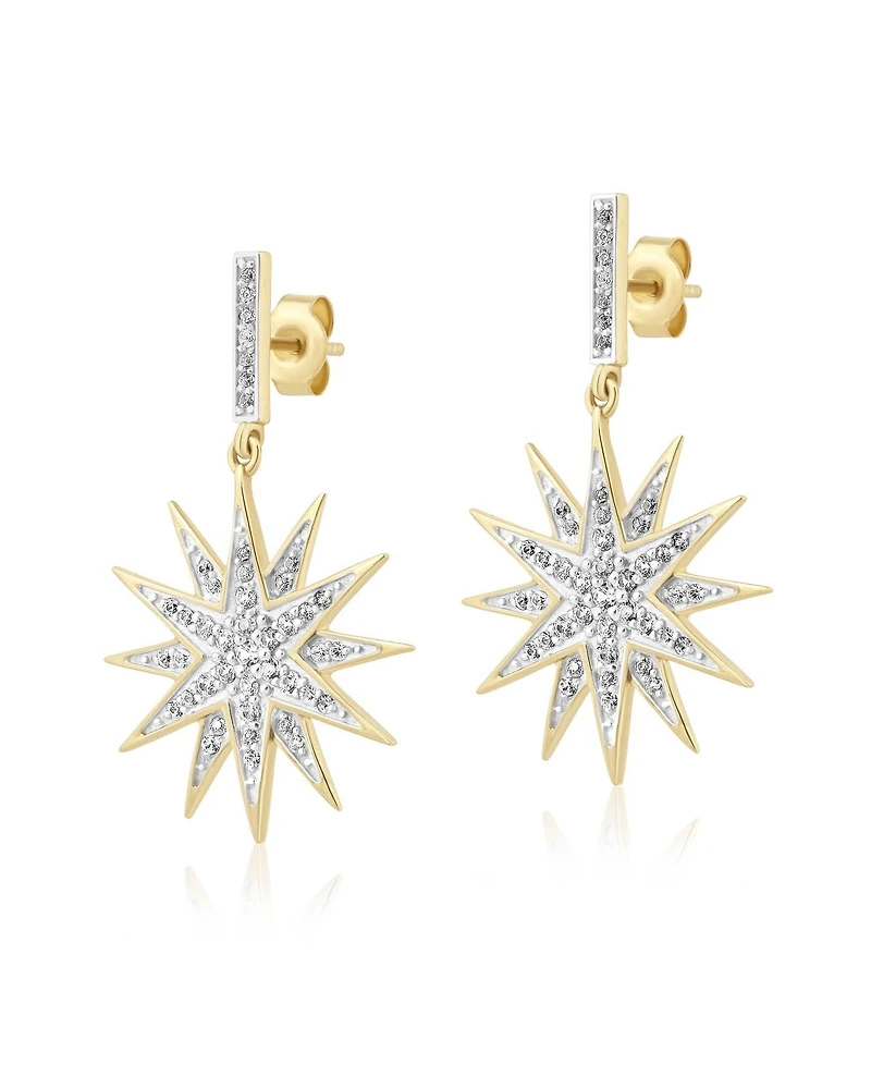 Starburst Dangle Earrings