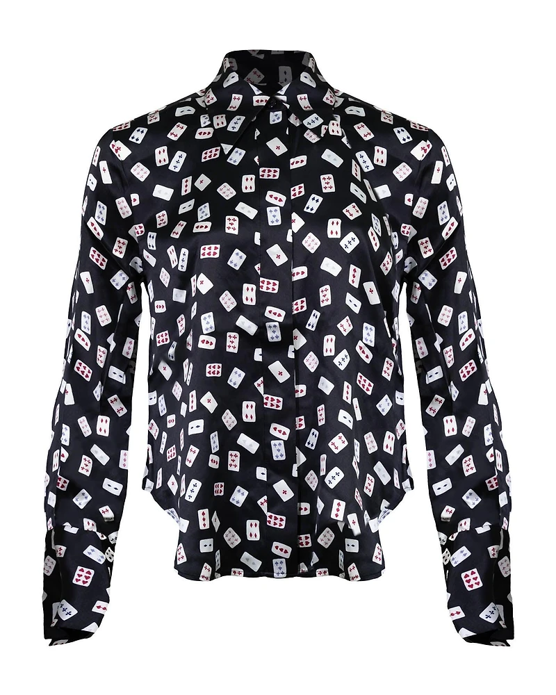 Annelie Print Blouse