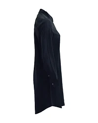 Essential Silk Shirt Dress