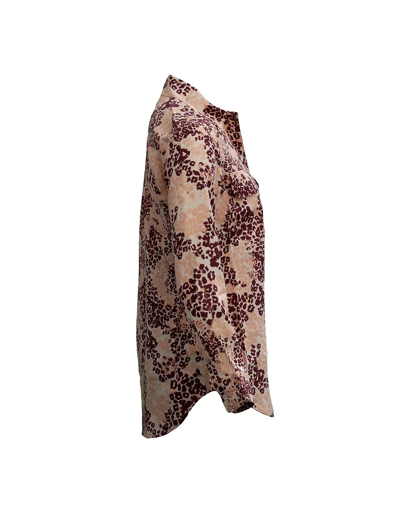 Slim Signature Shirt Rose Cloud Multi