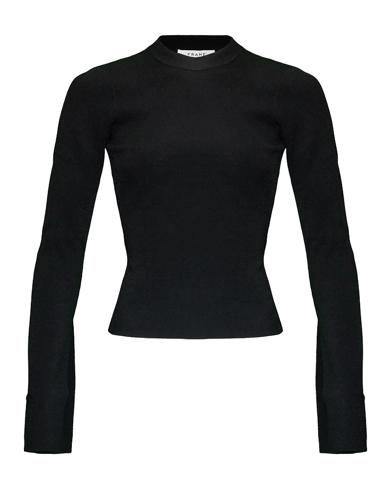Cut Out Back Sweater