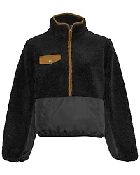 Fleece Mix Pullover