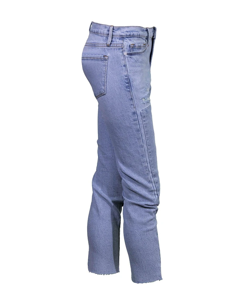 Le Garcon Patch Raw Hem Pant