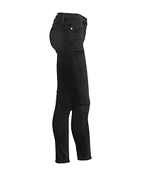 Le High Skinny Snap Fly Jeans