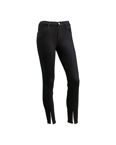 Frame Le High Skinny with Front Split