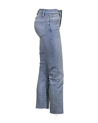 Le High Straight Crop Jeans