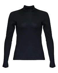 LE Mid Turtleneck Pullover Black