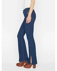 Frame LE Mini Bootcut Slit Jeans