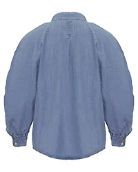 Ruched Cali Popover Shirt