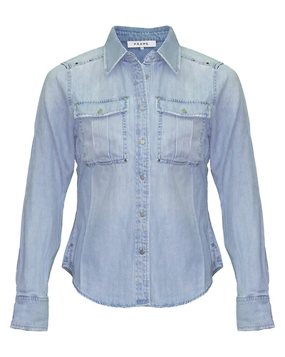 Studded Denim Shirt