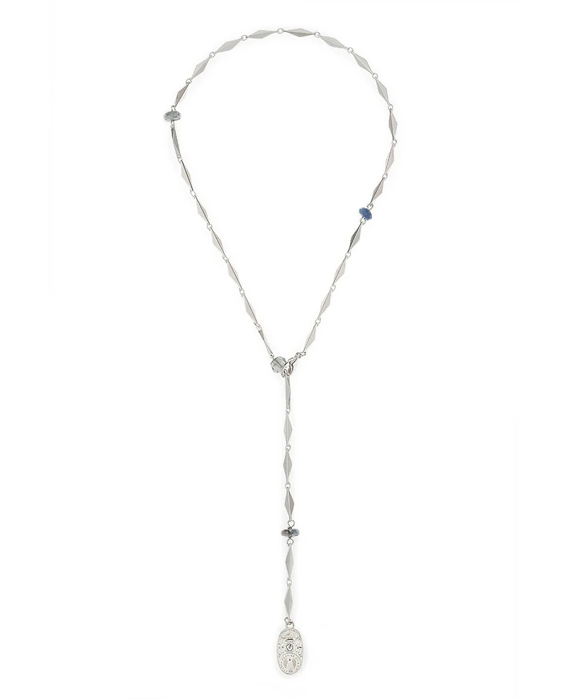 Diamont Azur Silver Lariat