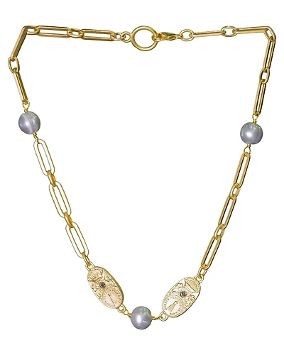 Gold Versailles Wrap Chain Bracelet