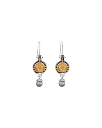 Heart Medal Earrings