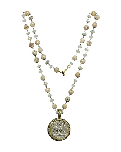 La Lune Mix Chaveux Medal Necklace