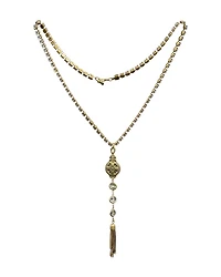 Swarovski Dunkerque Medal Necklace