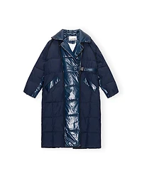Ganni Mix Oversized Puffer Coat