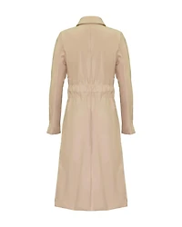 Cord Tie Trench Coat