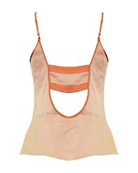 Two Tone Camisole Slip Top