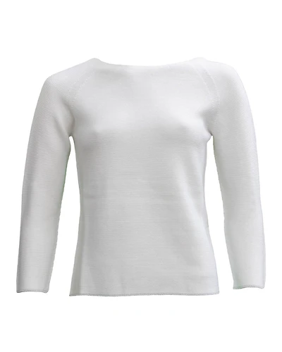 Boatneck Pullover Knit