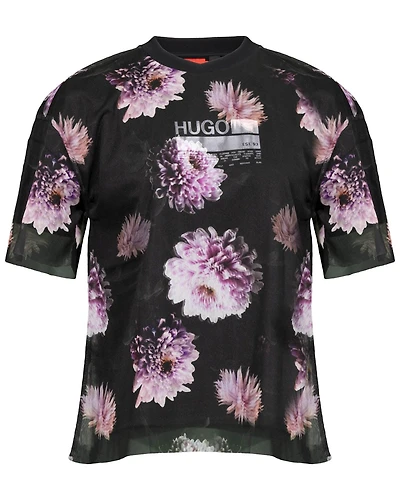Barje Mesh Print T-Shirt