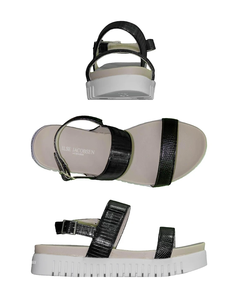 Strappy Sandal- Black