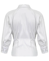 Front Knot Shirt Blouse