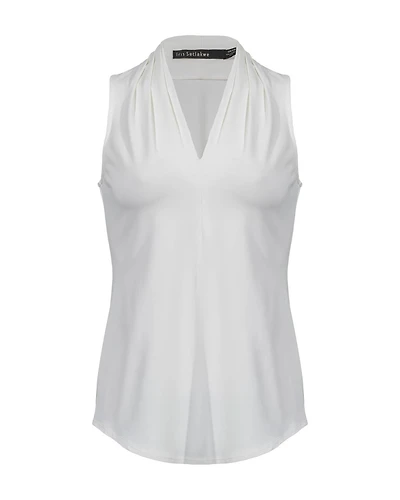 Jersey Pleated Tank Top