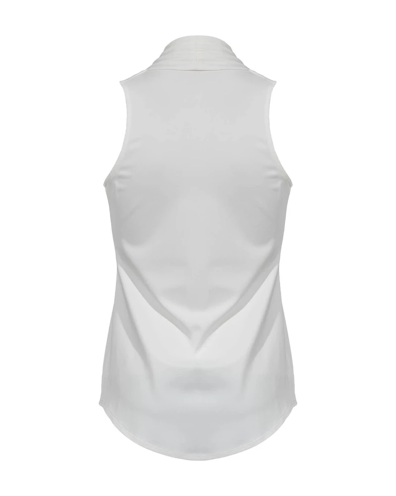 Jersey Pleated Tank Top