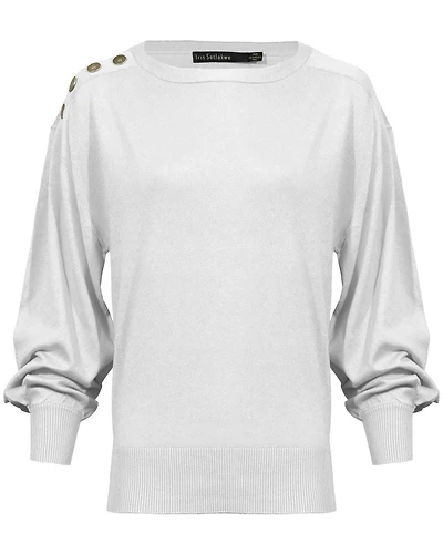 Long Puff Sleeve Pullover