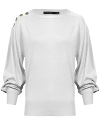 Long Puff Sleeve Pullover