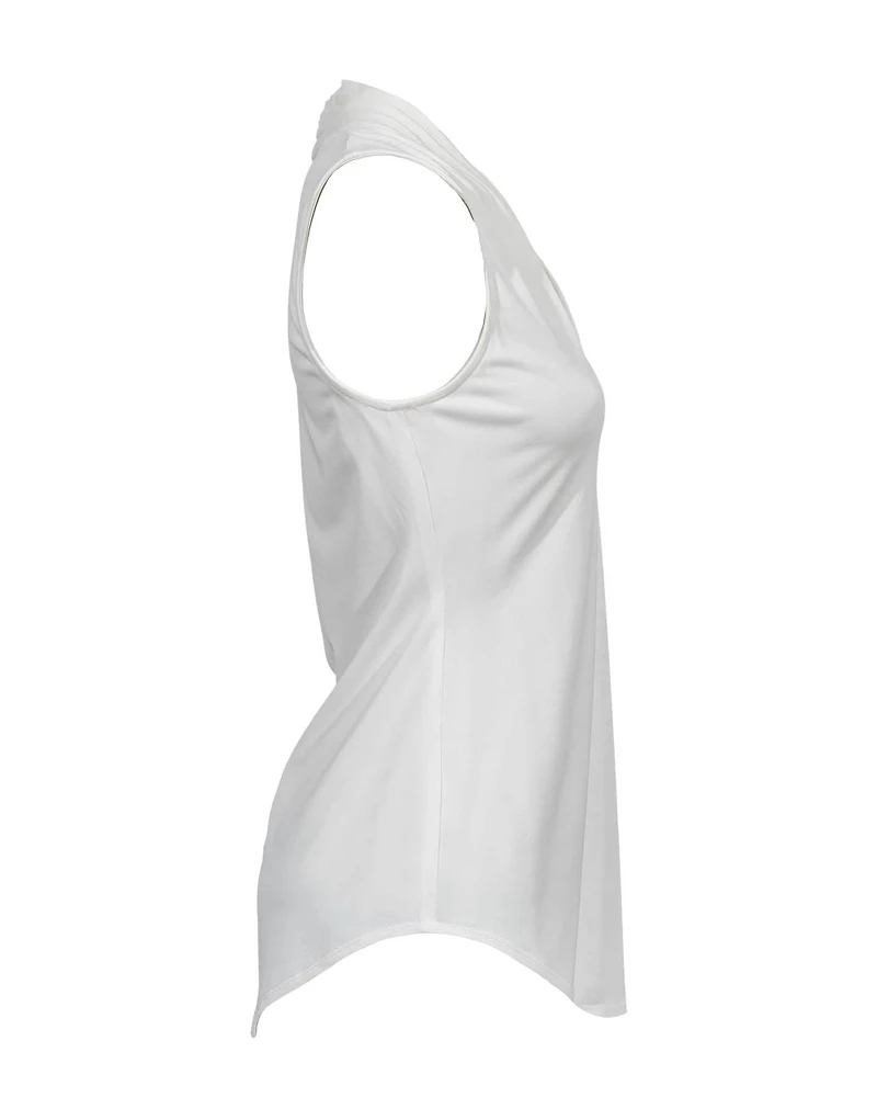 Matte Jersey Pleated Tank