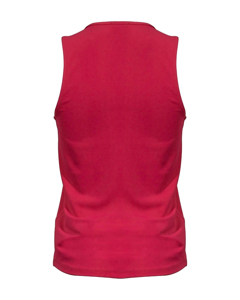 Neck Pleat Tank Top
