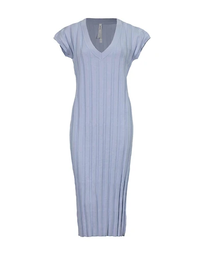V-Neck Knit Dress