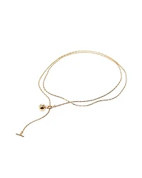 Constance Wrap Gold Necklace
