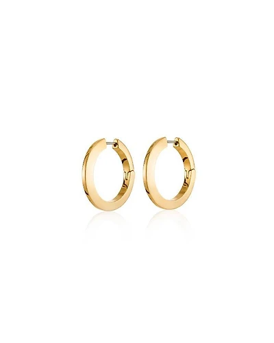 Jenny Bird Toni Hinged Hoop Earrings Gold