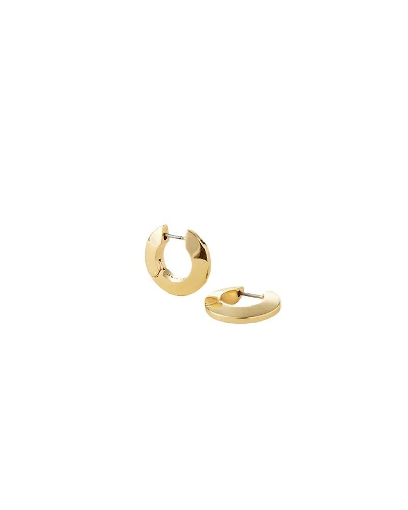 Toni Small Hinged Gold Hoops
