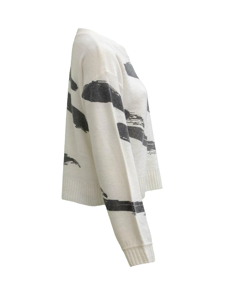 Hassina Printed Sweater