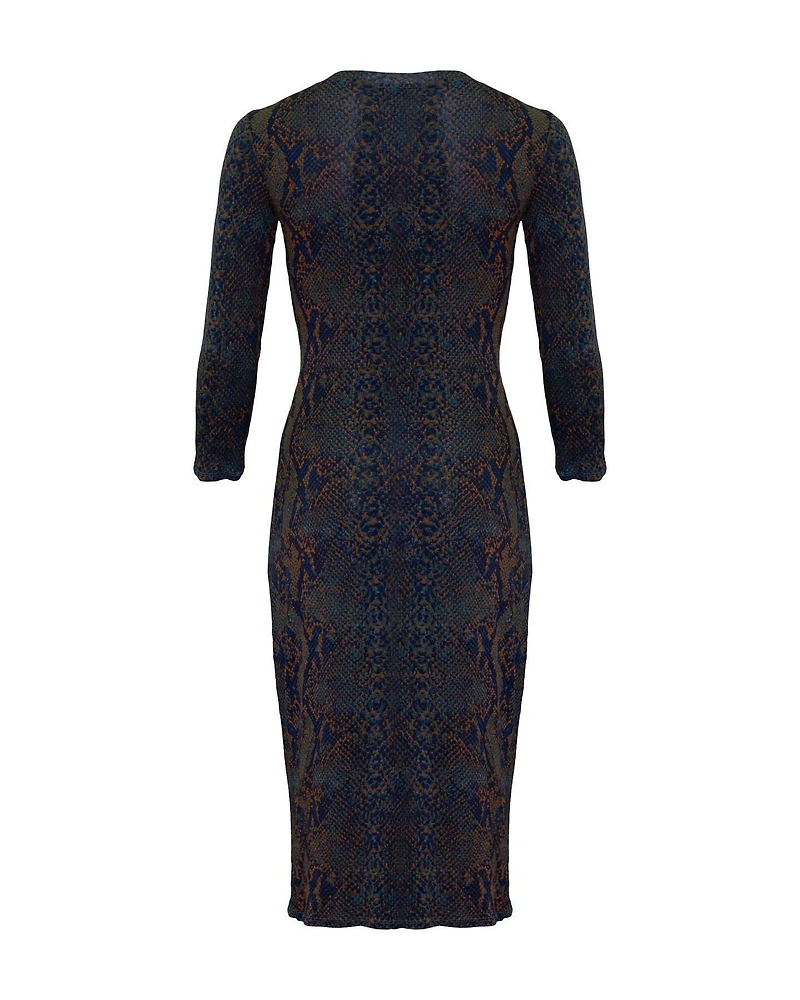 Meika Print Dress